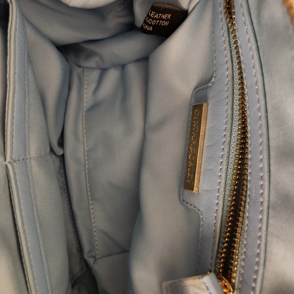 Cynthia Rowley Light Blue Mini Bag with Gold Details - Picture 3 of 9